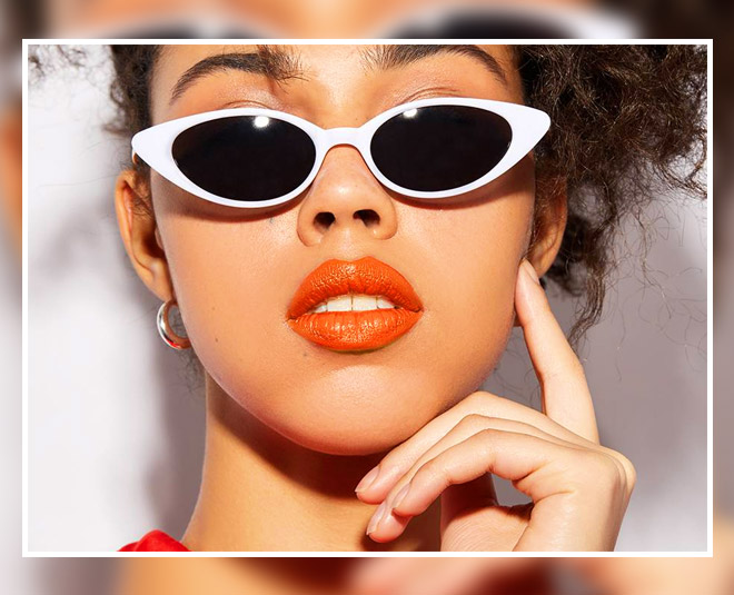 orange lipstick for your skin tone olive