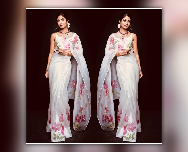 shilpa flora saree super dancer