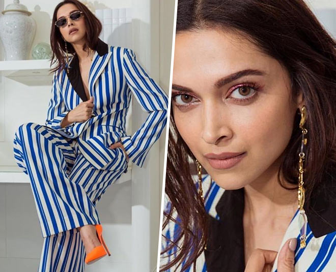 stripes fashion deepika padukone bollywood actress inside