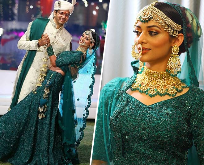 Sasural simar ka tv actress kajol srivastava beautiful wedding photoshoot