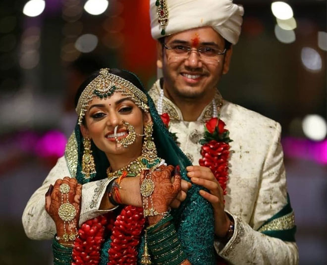 Sasural simar ka tv actress kajol srivastava beautiful wedding photoshoot