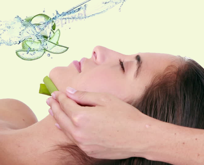 aloe vera facial beauty inside