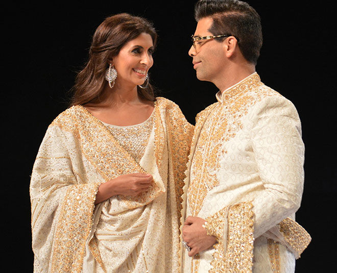 karan johar shweta bachchan fashion show abu jaani sandeep khosla