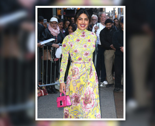 priyanka chopra with microbag