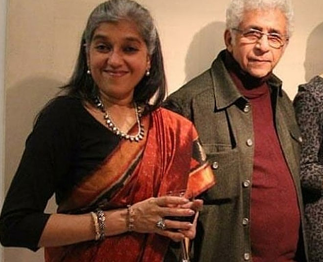 ratna pathak shah with husband nasiruddin shah