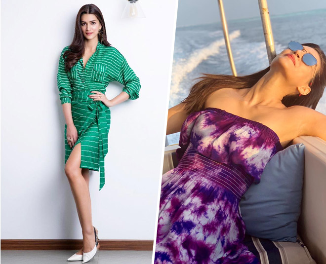 tie and dye fashion dress