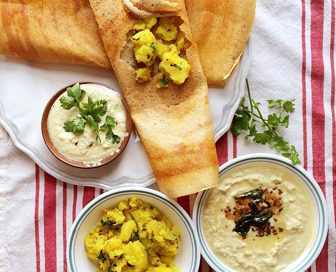 cook bread dosa inside