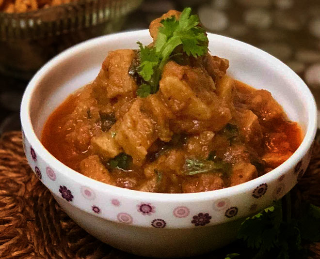 cook suran chutney at home inside