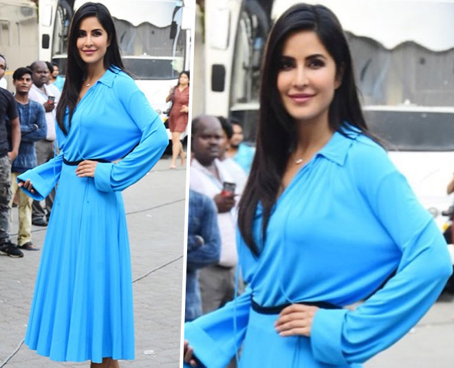 katrina kaif blue maxi