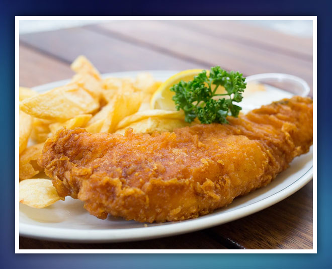 london foods fish and chips