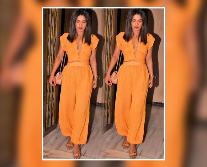 orange colour priyanka