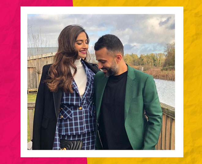sonam kapoor and anand ahuja romantic pictures