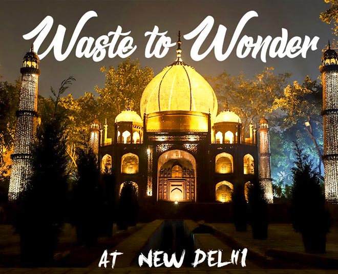 waste to wonder park delhi