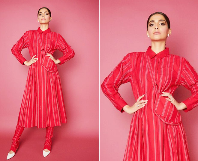 how to style red like celebs