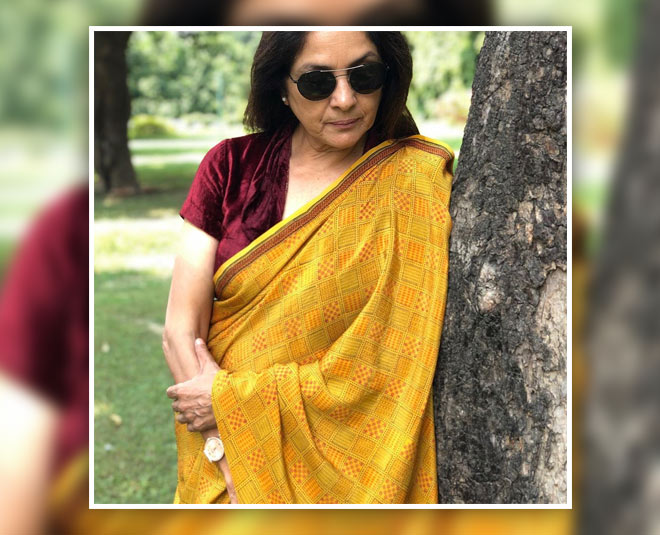neena gupta saree look