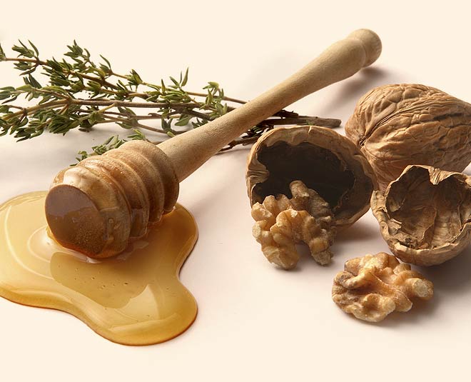 walnut and honey face packs for glowing skin