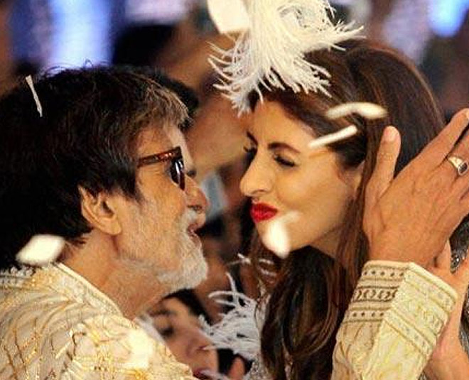 amitabh bachchan with daughter shweta happy moments inside