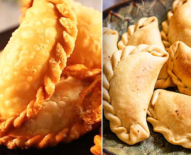 gujiyas types inside