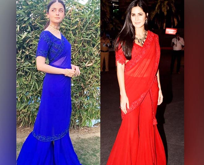 modern and stylish ways to wear a saree inside