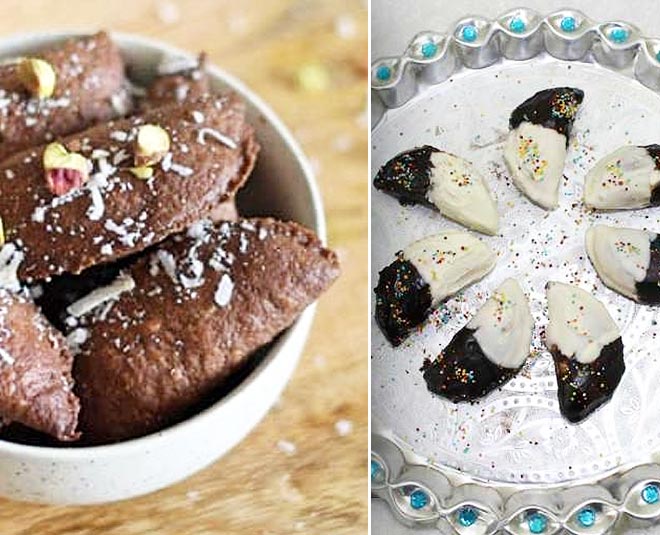 types of gujiya inside