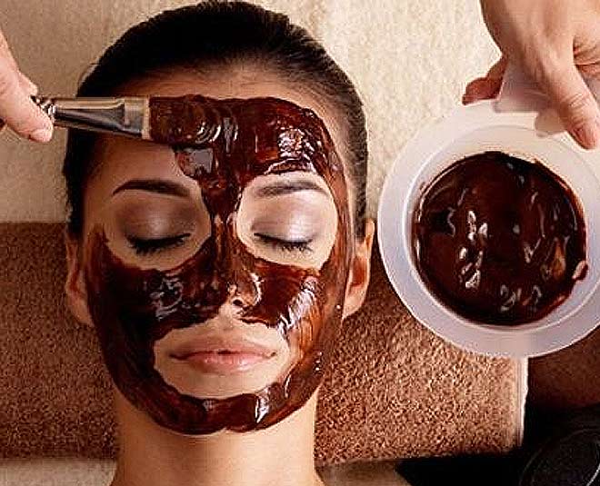 glowing skin face mask inside