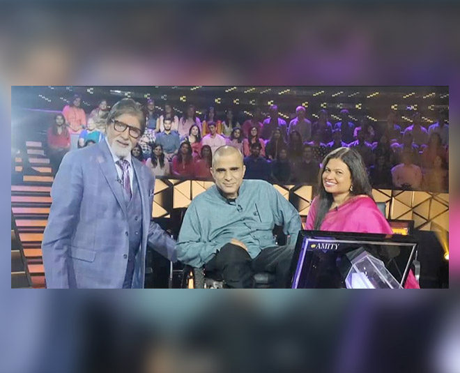 kbc karmveer special deepa govekar withhusband naveen gulia inside