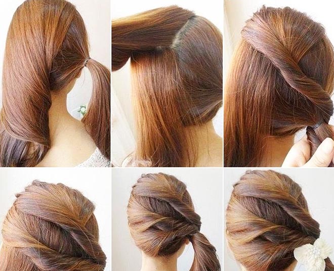quick and beautiful festive hair styles inside