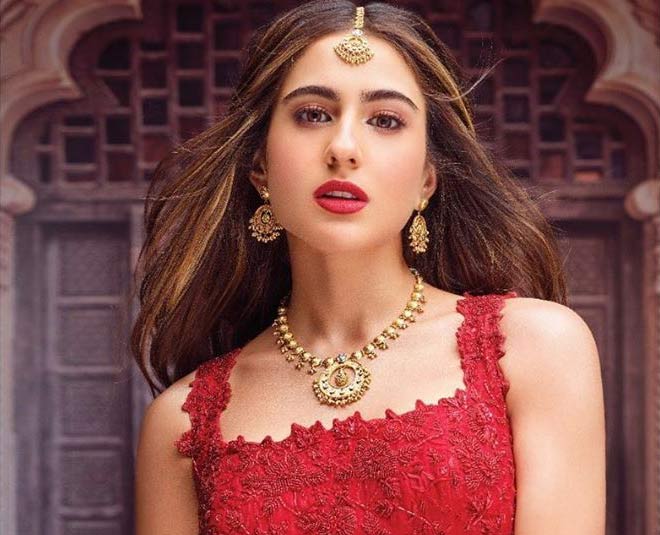 sara ali khan in red inside