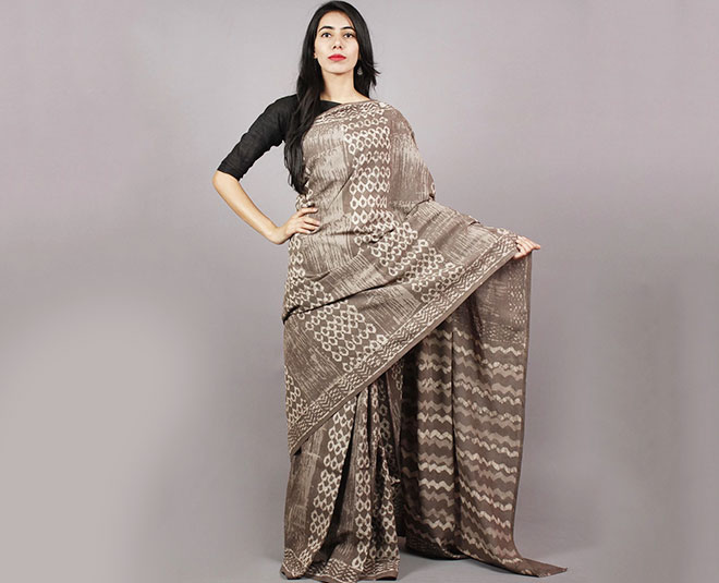 sarees will never run out of fashion inside