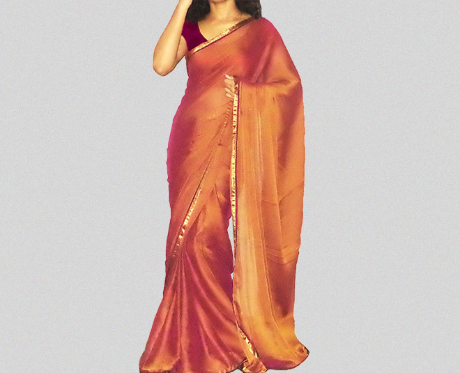 sarees will never run out of fashion inside