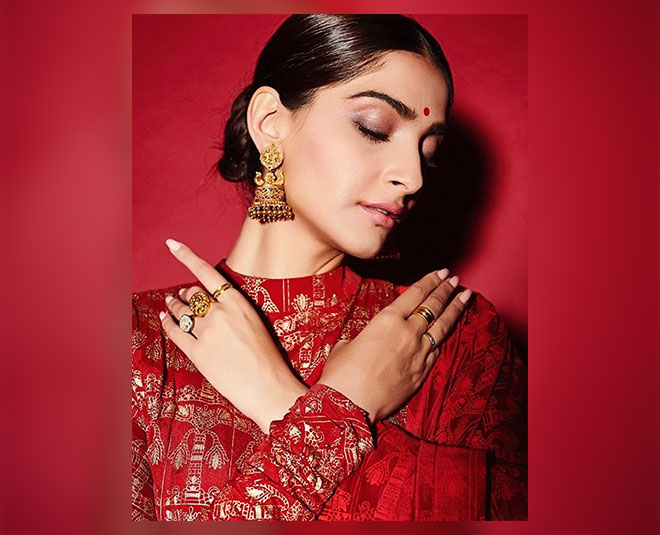 sonam kapoor latest anarkali fashion is perfect inside