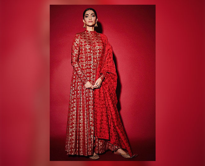 sonam kapoor latest anarkali fashion is perfect inside