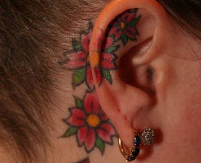 trendy helix tattoo INSIDE