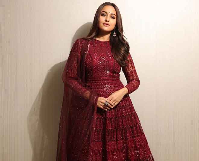 anarkali suit sonakshi Inside