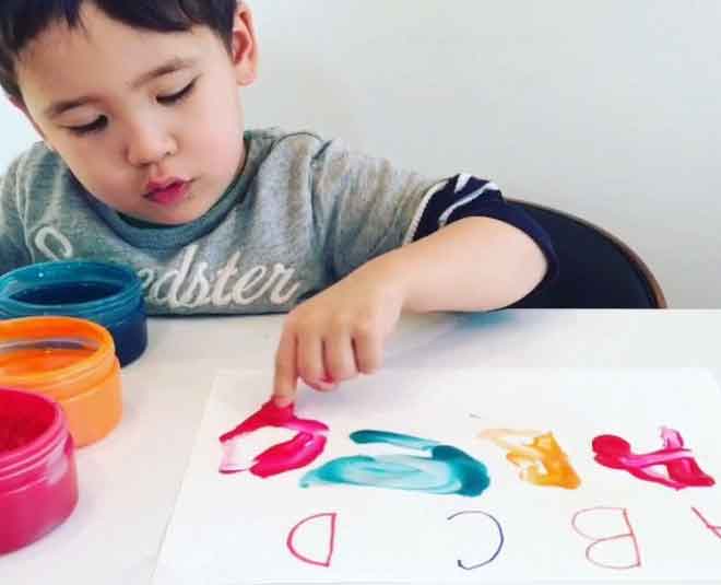 benefits of finger paintings for your child Inside
