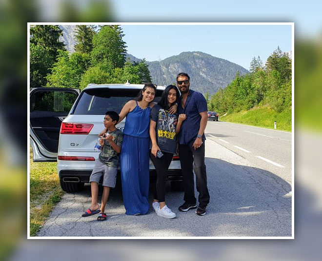 celebrity couple kajol and ajay
