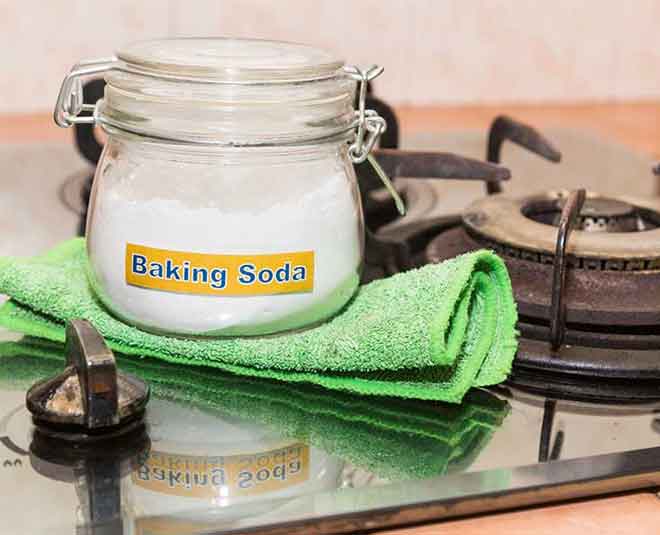 cleaning steps of ceramic stove Inside