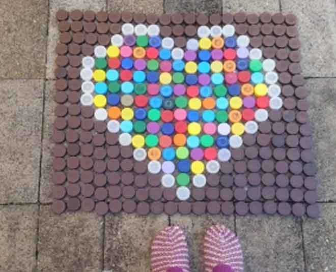 diy floor mat