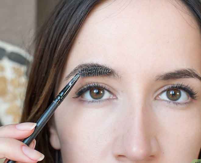 eyebrow bushy and fluffy with soap Inside