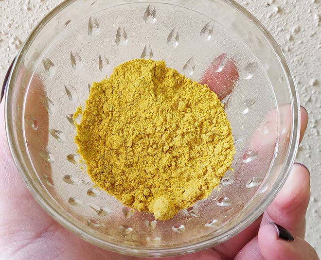 instant besan haldi crub for timeless beauty