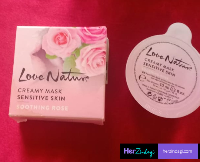 packaging rose sensitive skin oriflame