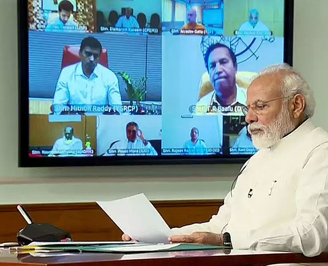 pm modi meeting lockdown