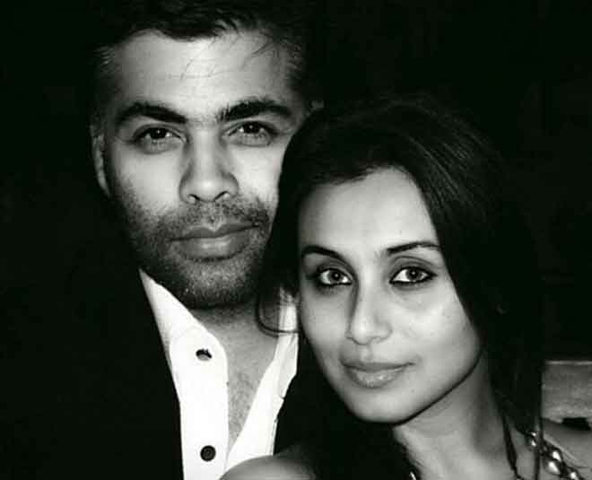 rani mukerji and karan johar