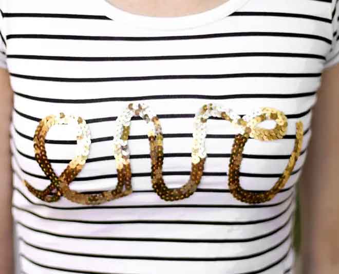 stylish look from old dresses sequence work