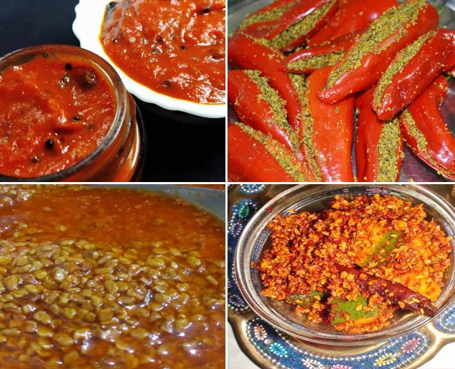 types of achaar inside