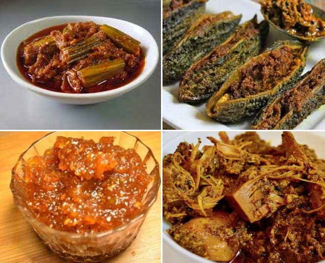types of achaar inside