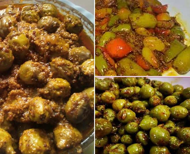 types of achaar inside