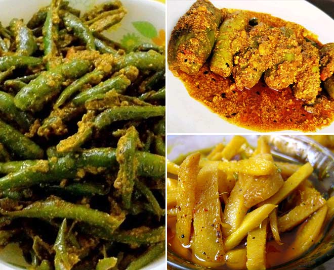 types of achaar inside