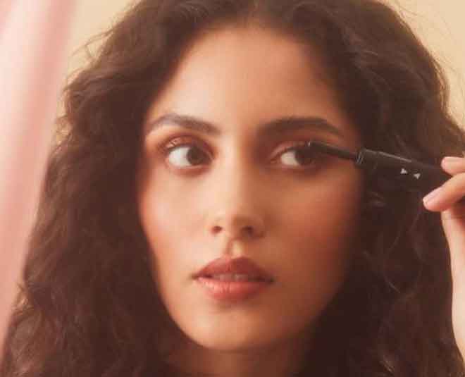 using heated eyelash curler INSIDE