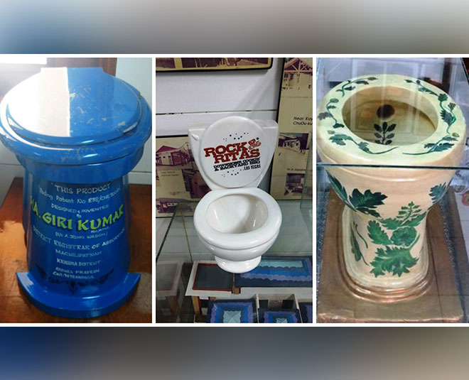 about the toilet museum of delhi inside